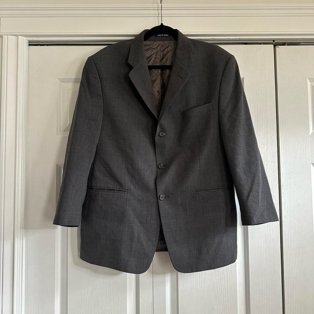CHAPS Men's Gray Blazer